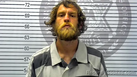 Mugshot of JOSEPH DALE SANDERS booked in Harrison County, Mississippi on May 1, 2026