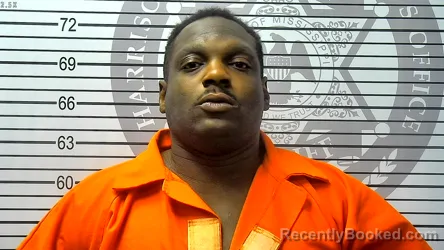 Mugshot of TYRUS TASHON MCKINNEY booked in Harrison County, Mississippi on May 3, 2026