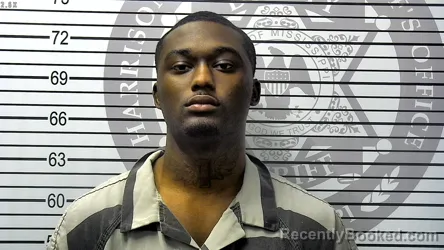Mugshot of OCTAVIOUS DEVYON QUEONTA TERRELL booked in Harrison County, Mississippi on May 4, 2026