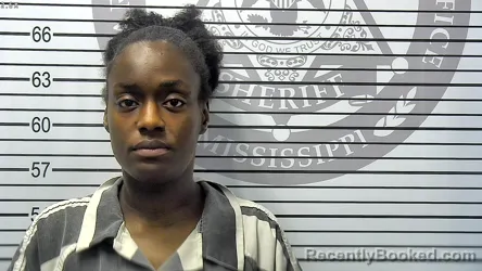 Mugshot of ADENA MARCHETTE MARSHALL booked in Harrison County, Mississippi on May 5, 2026
