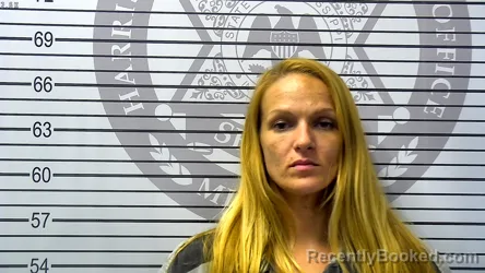 Mugshot of VICTORIA LYN MULLEN booked in Harrison County, Mississippi on May 5, 2026