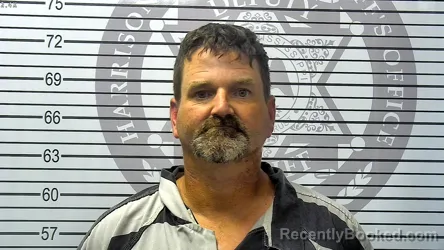 Mugshot of JODY LEE WEST booked in Harrison County, Mississippi on May 6, 2026