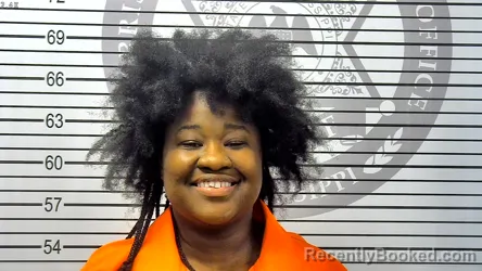 Mugshot of CHELSEA QUINTESSA GIVENS booked in Harrison County, Mississippi on May 6, 2026