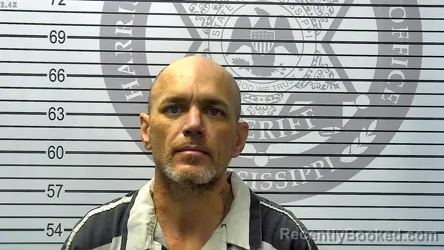 Mugshot of RONNIE RUBEN RAFFEO booked in Harrison County, Mississippi on May 6, 2026