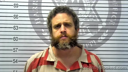Mugshot of BILLY JOHN GREENE booked in Harrison County, Mississippi on May 7, 2026