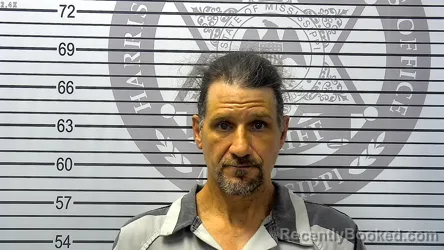 Mugshot of JAMES ALTON ANSPACH booked in Harrison County, Mississippi on May 7, 2026