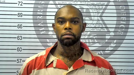 Mugshot of ANTWIAN MONTEZ SIMON booked in Harrison County, Mississippi on May 7, 2026