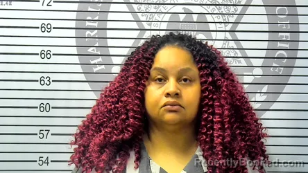 Mugshot of NITIKA NICOLE CHEDAKA booked in Harrison County, Mississippi on May 8, 2026