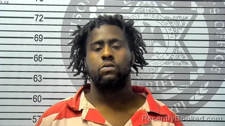 Mugshot of ANTHONY MCKINLEY BOUIE booked in Harrison County, Mississippi on May 8, 2026