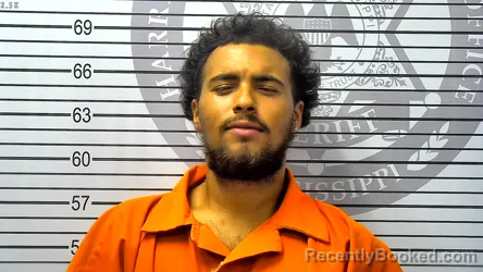 Mugshot of CAMERON SCOTT ARENDALE booked in Harrison County, Mississippi on May 8, 2026