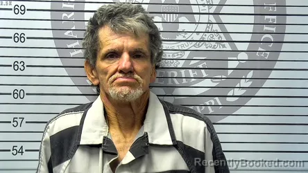 Mugshot of TIMOTHY HARVEY SR NICHOLSON booked in Harrison County, Mississippi on May 9, 2026