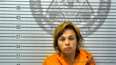 Mugshot of MARANDA ANNE GRISSOM booked in Harrison County, Mississippi on May 10, 2026