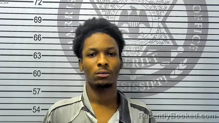 Mugshot of TI'SHUN ALEXANDER KEYS booked in Harrison County, Mississippi on May 10, 2026
