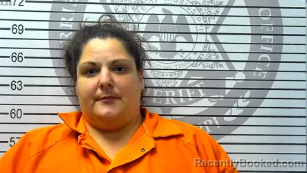 Mugshot of BRITTANY DEANN PARKER booked in Harrison County, Mississippi on May 11, 2026