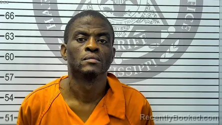 Mugshot of QUINCY JAMAL YOUNGBLOOD booked in Harrison County, Mississippi on May 11, 2026