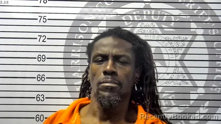 Mugshot of JOE LOUIS II MOFFETT booked in Harrison County, Mississippi on May 11, 2026