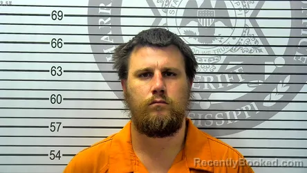 Mugshot of ZACHARY SCOTT GRAY booked in Harrison County, Mississippi on May 12, 2026