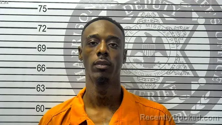 Mugshot of JHOINTEA MARQUETTE JR WILLIAMS booked in Harrison County, Mississippi on May 12, 2026
