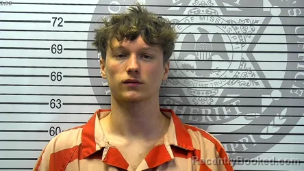 Mugshot of SETH PATRICK FITZGERALD booked in Harrison County, Mississippi on May 12, 2026