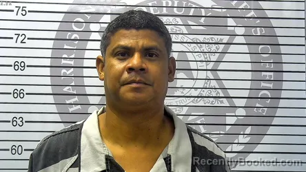 Mugshot of HENRI-DAVID ALVARADO-MENDOZA booked in Harrison County, Mississippi on May 12, 2026