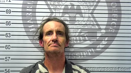 Mugshot of BYRON COLBY REGAN booked in Harrison County, Mississippi on May 13, 2026