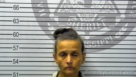 Mugshot of PATRICIA ELIZABETH TAYLOR booked in Harrison County, Mississippi on May 14, 2026
