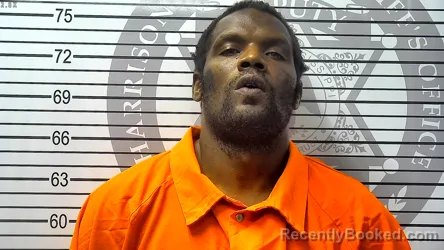 Mugshot of JAMES JAMALE GRAHAM booked in Harrison County, Mississippi on May 14, 2026