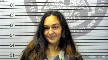 Mugshot of ALEXIS MARIE GRAHAM booked in Harrison County, Mississippi on May 14, 2026