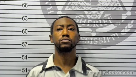 Mugshot of DEONTAE DESHAWN HYE booked in Harrison County, Mississippi on May 14, 2026