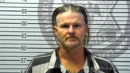 Mugshot of JAMES DANIEL THOMPSON booked in Harrison County, Mississippi on May 14, 2026