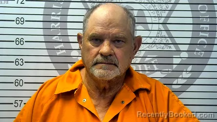 Mugshot of RAY ALAN THORNTON booked in Harrison County, Mississippi on May 14, 2026