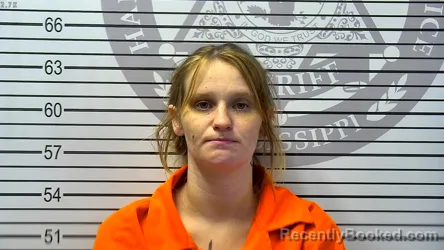 Mugshot of MORGAN LESLIE PAYNE booked in Harrison County, Mississippi on May 14, 2026
