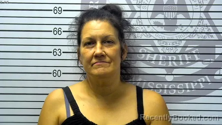 Mugshot of TAMMY LODINA MILLER booked in Harrison County, Mississippi on May 15, 2026
