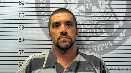 Mugshot of MILTON JOSEPH KIEFF booked in Harrison County, Mississippi on May 15, 2026