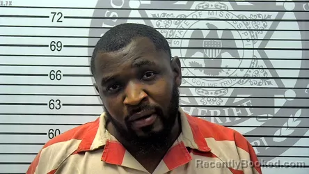 Mugshot of ROLAND DEMARCO BARNETT booked in Harrison County, Mississippi on May 16, 2026