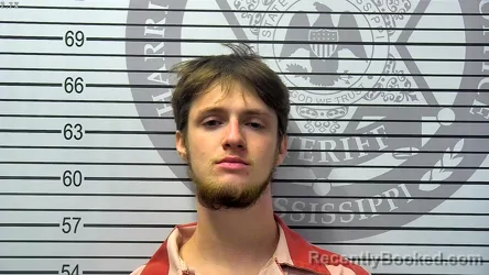 Mugshot of SHANE MITCHELL BAUER booked in Harrison County, Mississippi on May 17, 2026