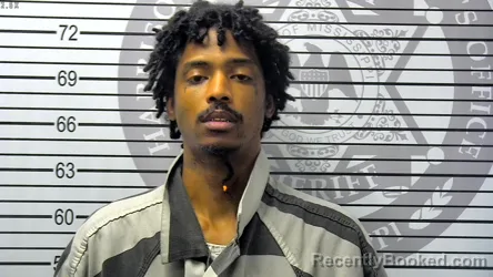 Mugshot of LAWRENCE TRAVANTE REID booked in Harrison County, Mississippi on May 18, 2026