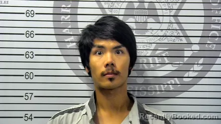 Mugshot of JESSIE NGUYEN booked in Harrison County, Mississippi on May 18, 2026