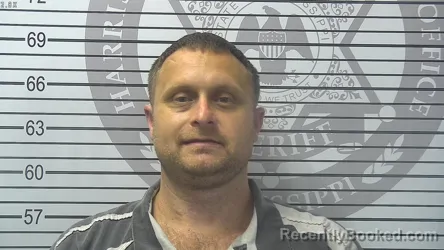 Mugshot of RICHARD JOHN III HAYNES booked in Harrison County, Mississippi on June 7, 2026