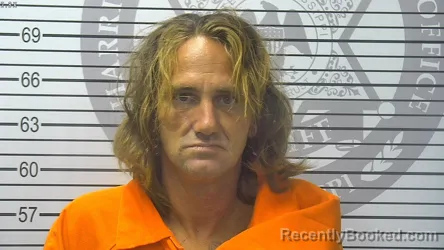 Mugshot of JUSTIN JEREMY WALLACE booked in Harrison County, Mississippi on June 19, 2026
