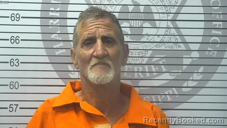 Mugshot of MATTHEW ANTHONY BETTS booked in Harrison County, Mississippi on June 25, 2026