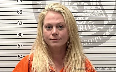 Mugshot of KRISTI LYNN KARGER booked in Harrison County, Mississippi on July 4, 2026