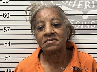 Mugshot of CORA LEE BARNES booked in Harrison County, Mississippi on July 5, 2026