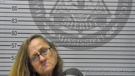 Mugshot of JUNE BEATRICE NELSON booked in Harrison County, Mississippi on July 30, 2026