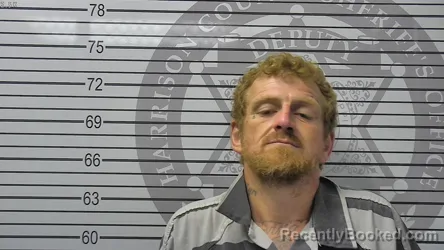 Mugshot of JAMES DELBERT PAYNE booked in Harrison County, Mississippi on August 3, 2026