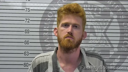 Mugshot of ROBERT MATTHEW GLENN booked in Harrison County, Mississippi on August 4, 2026