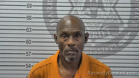 Mugshot of PERRYMAN . SR FRANKLIN booked in Harrison County, Mississippi on August 4, 2026