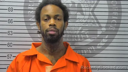 Mugshot of Paul Anthony Jr Huddleston booked in Harrison County, Mississippi on August 13, 2026