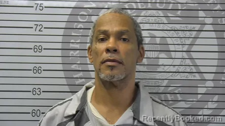Mugshot of Martin Stephen Brown booked in Harrison County, Mississippi on August 14, 2026