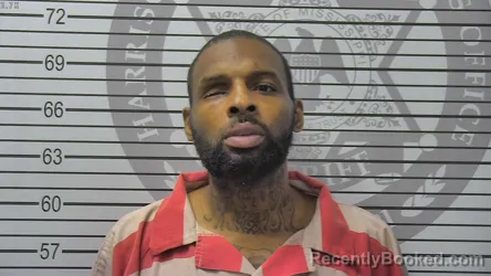 Mugshot of Justin Issac Desilva booked in Harrison County, Mississippi on August 15, 2026